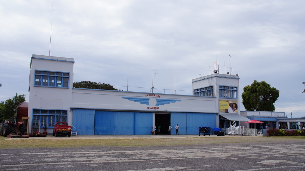 Das Flughafengebäude